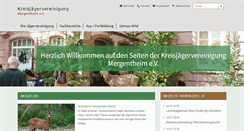 Desktop Screenshot of kjv-mergentheim.de